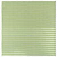 Ubrus Steffi, 80/80cm - bílá/zelená, Konvenční, textil (80/80cm) - Mary's