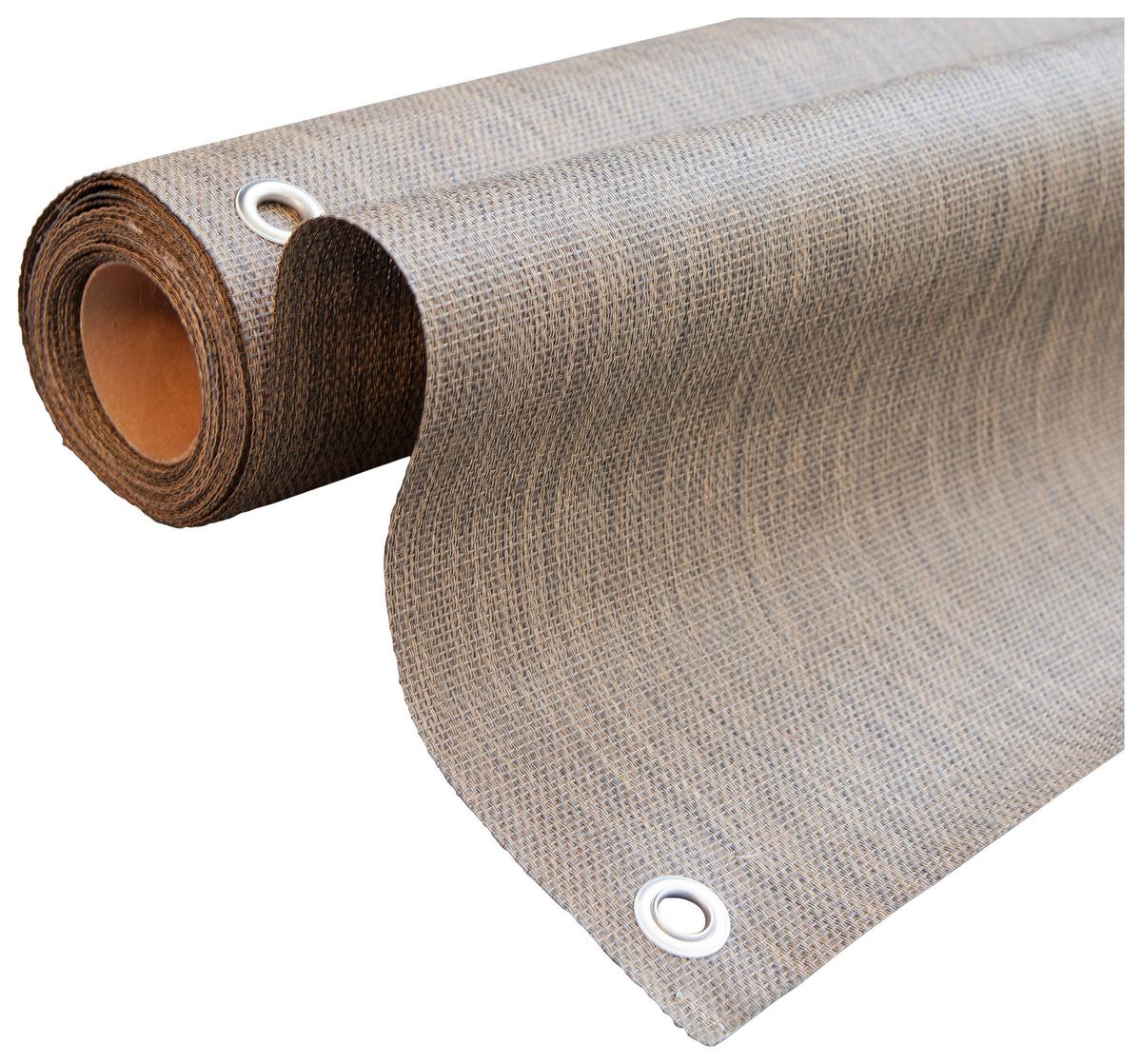 Clona hnědá - hnědá, Basics, plast (90/500cm)