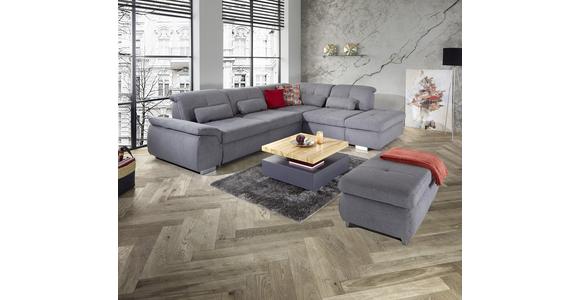 Ecksofa mit Schlaffunktion Paso, Webstoff - Grau, MODERN, Textil (315/260cm) - Luca Bessoni