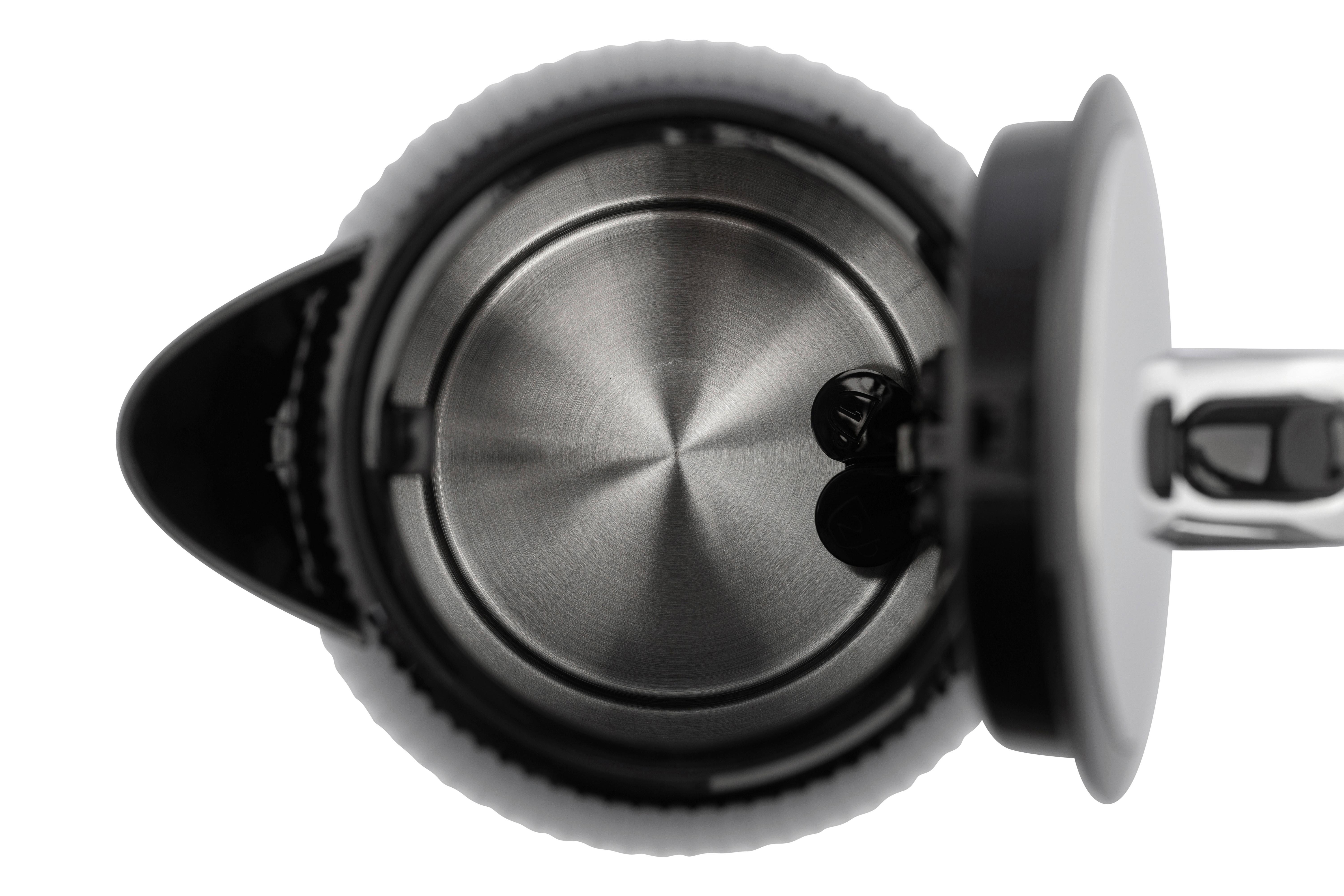 Wasserkocher, 1850-2200W K17dpb - Schwarz, Basics, Kunststoff/Metall (21,6/24,2/15,7cm)