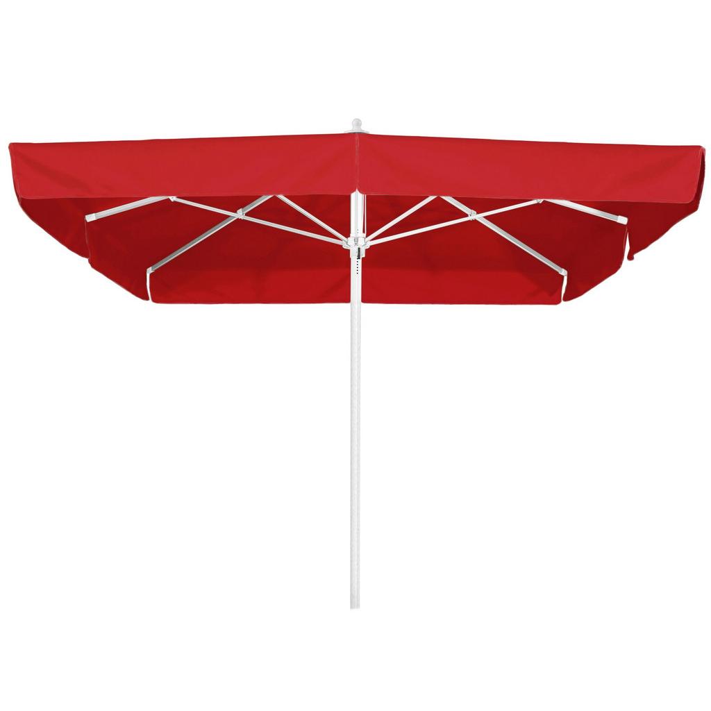Ampelschirm Quadro LBH: 300x295x300 cm Rot