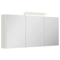 ZRCADLOVÁ SKŘÍŇKA SPIEGELSCHRANK 140 CM - vysoce lesklá bílá, Moderní, kompozitní dřevo/sklo (140/62/17cm) - MID.YOU