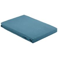 Elastické Prostěradlo Basic, 100/200cm, Modrá - modrá, textil (100/200cm) - Modern Living