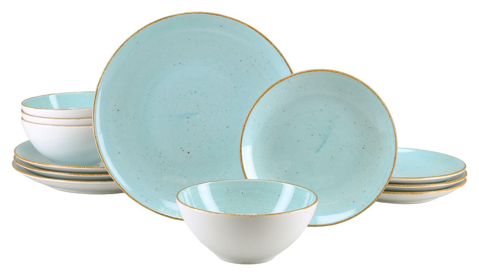 Creatable TAFELSERVICE 24807 VINTAGE NATURE AQUA online kaufen ➤ Möbelix