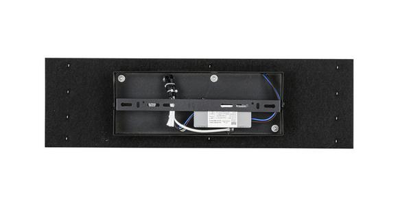 LED-Deckenleuchte Ada - Eichefarben/Schwarz, MODERN, Holzwerkstoff/Kunststoff (50/14,5/7,5cm) - Luca Bessoni