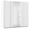 Schwebetürenschrank Altera Weiß B: 226 cm - Klar/Weiß, MODERN, Holzwerkstoff (226/211/62cm) - Rauch Möbel