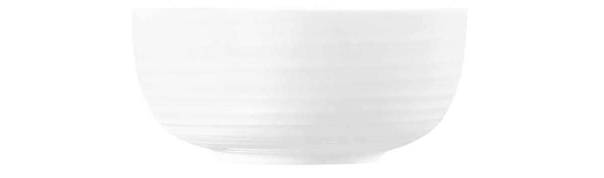 Müslischale Terra Weiss Uni - Weiß Hochglanz, Basics, Keramik (15cm) - Seltmann Weiden