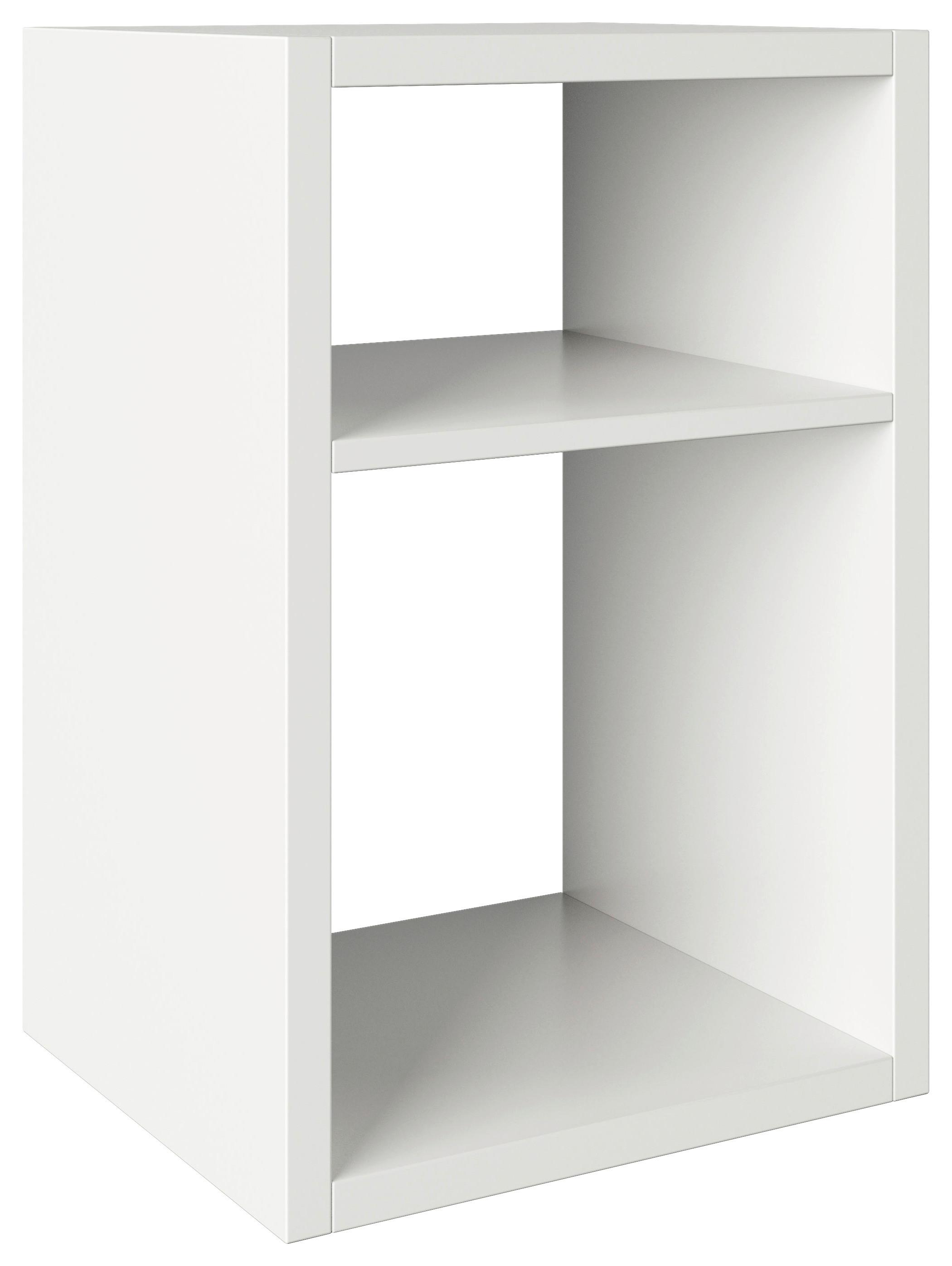 Regal Fortuna - Weiß, Basics, Holzwerkstoff (58/39/34cm) - MID.YOU