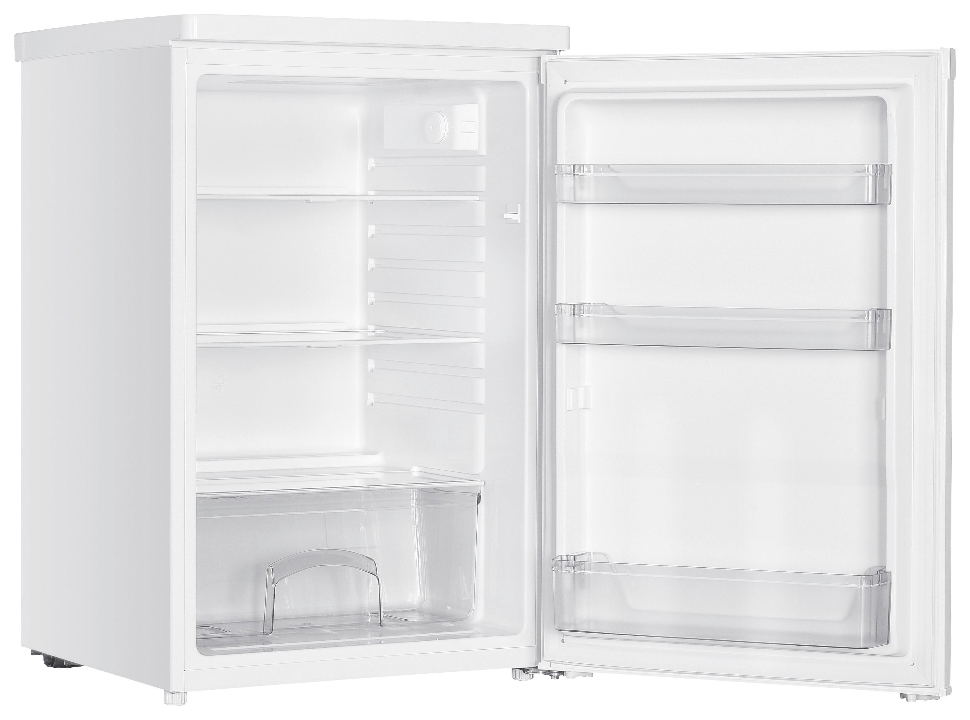Kühlschrank Kühlschrank 126 L - Weiß, KONVENTIONELL, Glas/Kunststoff (55/58/85cm) - Trisa Electronics