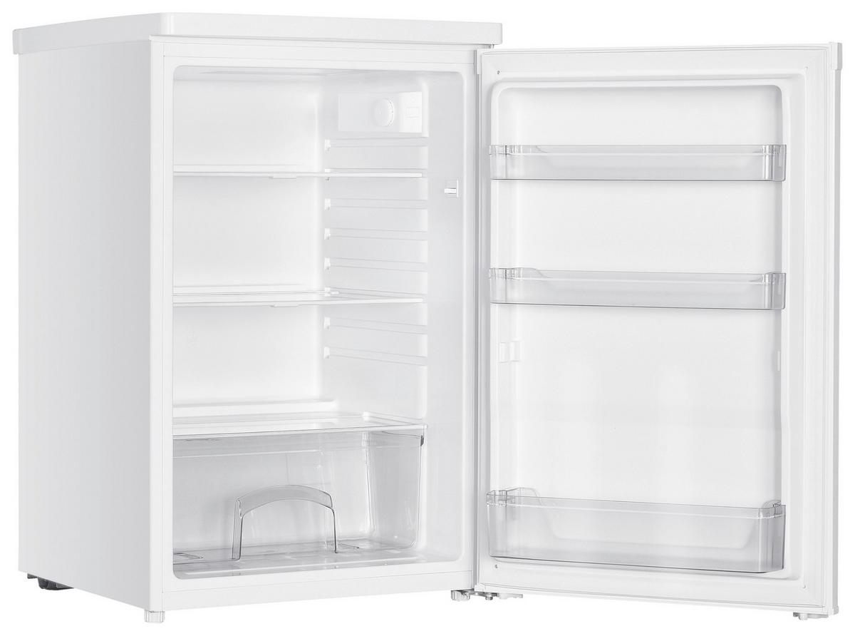Kühlschrank Kühlschrank 126 L - Weiß, KONVENTIONELL, Glas/Kunststoff (55/58/85cm) - Trisa Electronics