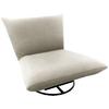 Relaxsessel Cremona Beige B: 100 Cm - Creme/Schwarz, Design, Textil (100/78/96cm) - Livetastic