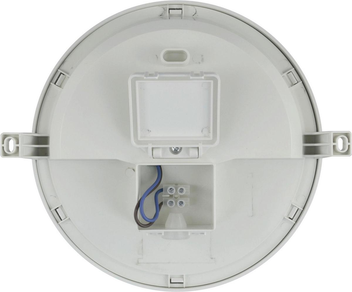 Led-wandleuchte 1-flammig, Für In- Und Outdoor - Weiß, Basics, Kunststoff (19/7,9cm)