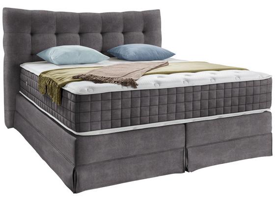 Boxspringbett Domino ca.200/220cm, Hellgrau - Hellgrau, KONVENTIONELL, Holz (200/220cm) - James Wood Boxspringbett Domino ca.200/220cm, Hellgrau - Hellgrau, KONVENTIONELL, Holz (200/220cm) - James Wood