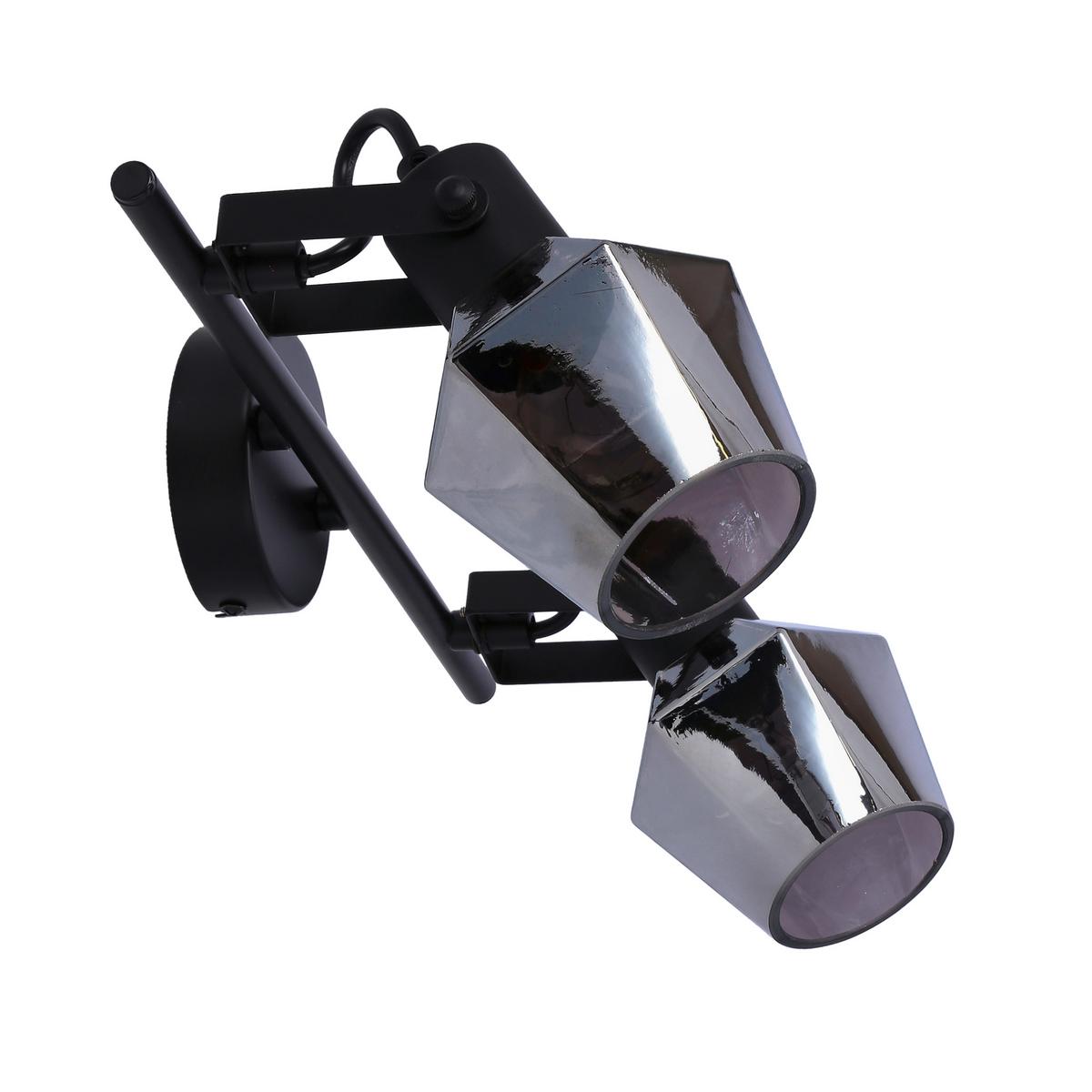 Strahler 92-13361 Randi - Schwarz, Design, Glas/Metall (44/9/22cm)