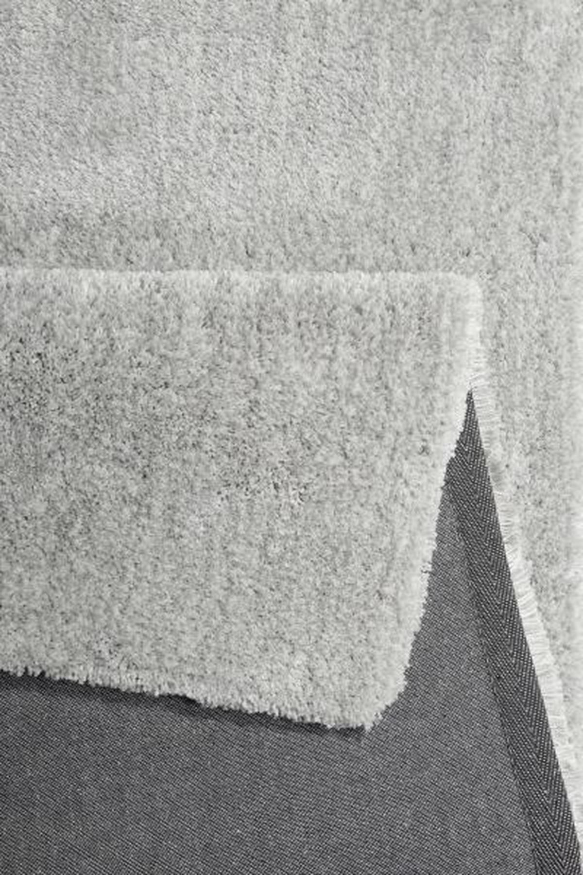 Hochflorteppich Relaxx - Hellgrau/Grau, KONVENTIONELL, Textil (130/190cm) - Esprit