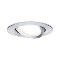 LED-Deckenleuchte Ø 8,4 cm 1-Flammig, Rund - Alufarben, Basics, Metall (8,4cm) - Paulmann