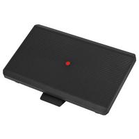 Fußstütze Piedino Stripe Pro - Schwarz, Basics, Kunststoff (56/9,7/35cm) - MID.YOU