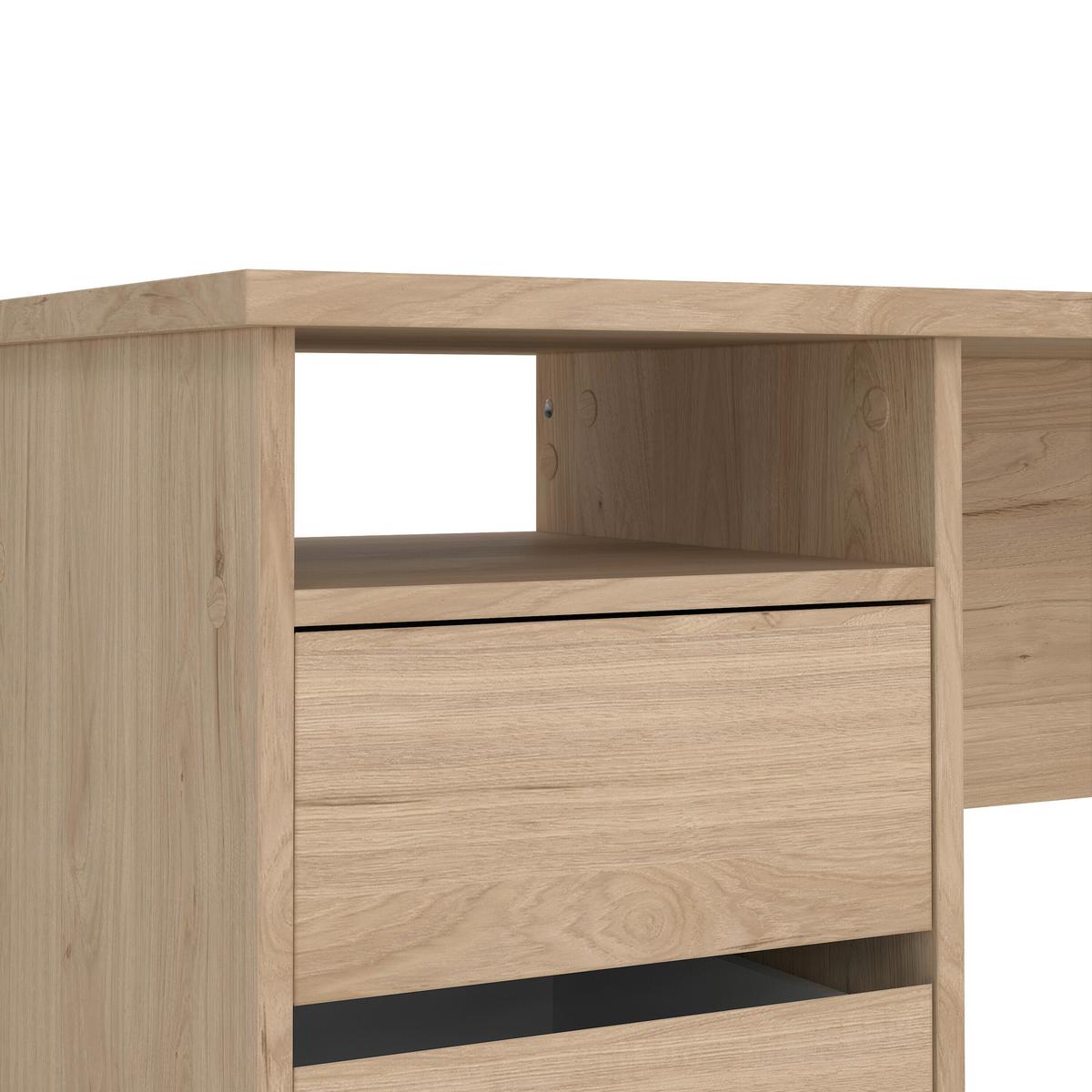 Schreibtisch Function Plus Eichefarben, L: 110 cm - Eichefarben, MODERN, Holzwerkstoff (110/48,5/76cm) - MID.YOU