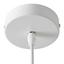 Závesná Lampa Lucy - biela, Štýlový, kov/sklo (30/120cm) - Modern Living Závesná Lampa Lucy - biela, Štýlový, kov/sklo (30/120cm) - Modern Living
