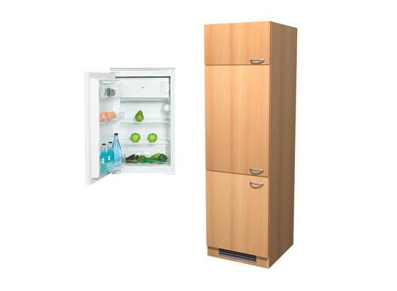 Geräteumbauschrank Nano 60 cm Buche - Edelstahlfarben/Buchefarben, MODERN, Holzwerkstoff (60/200/57cm) Geräteumbauschrank Nano 60 cm Buche - Edelstahlfarben/Buchefarben, MODERN, Holzwerkstoff (60/200/57cm)