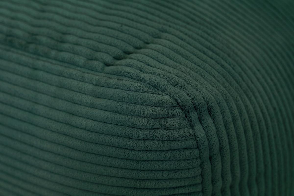 Sitzsack Cubi Cord grün, Indoor, B: 60cm - Grün, Basics, Textil (60/40/50cm)