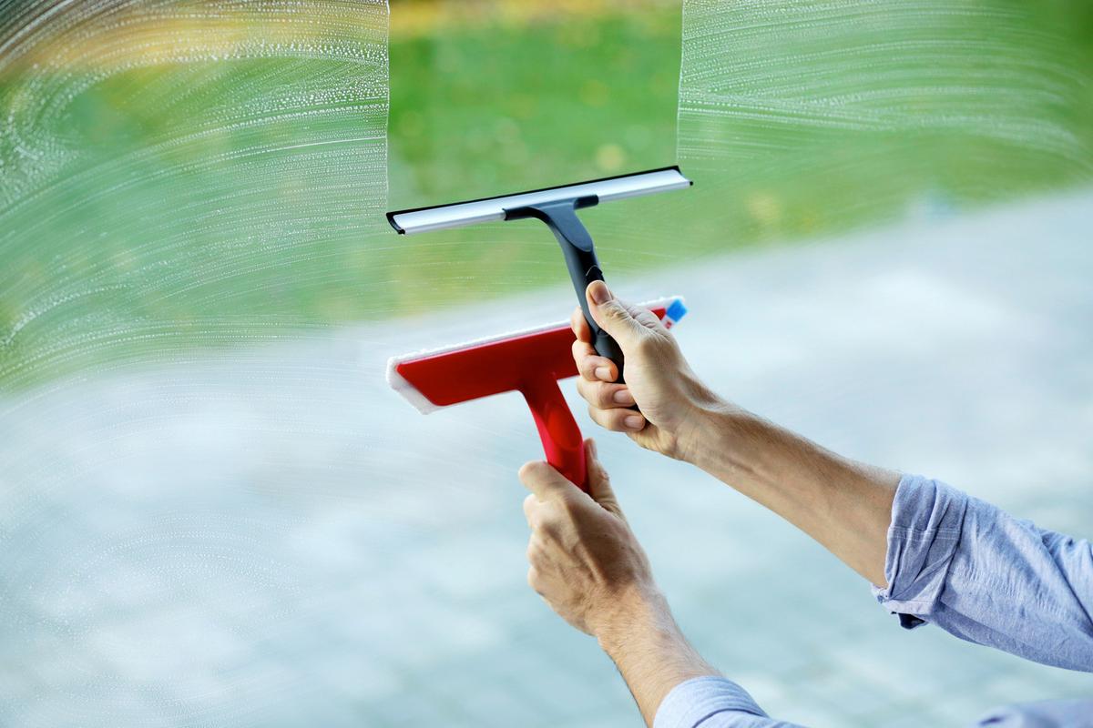 Fensterwischer Fensterwischer - Blau, Basics, Textil (28/4/28cm) - Vileda