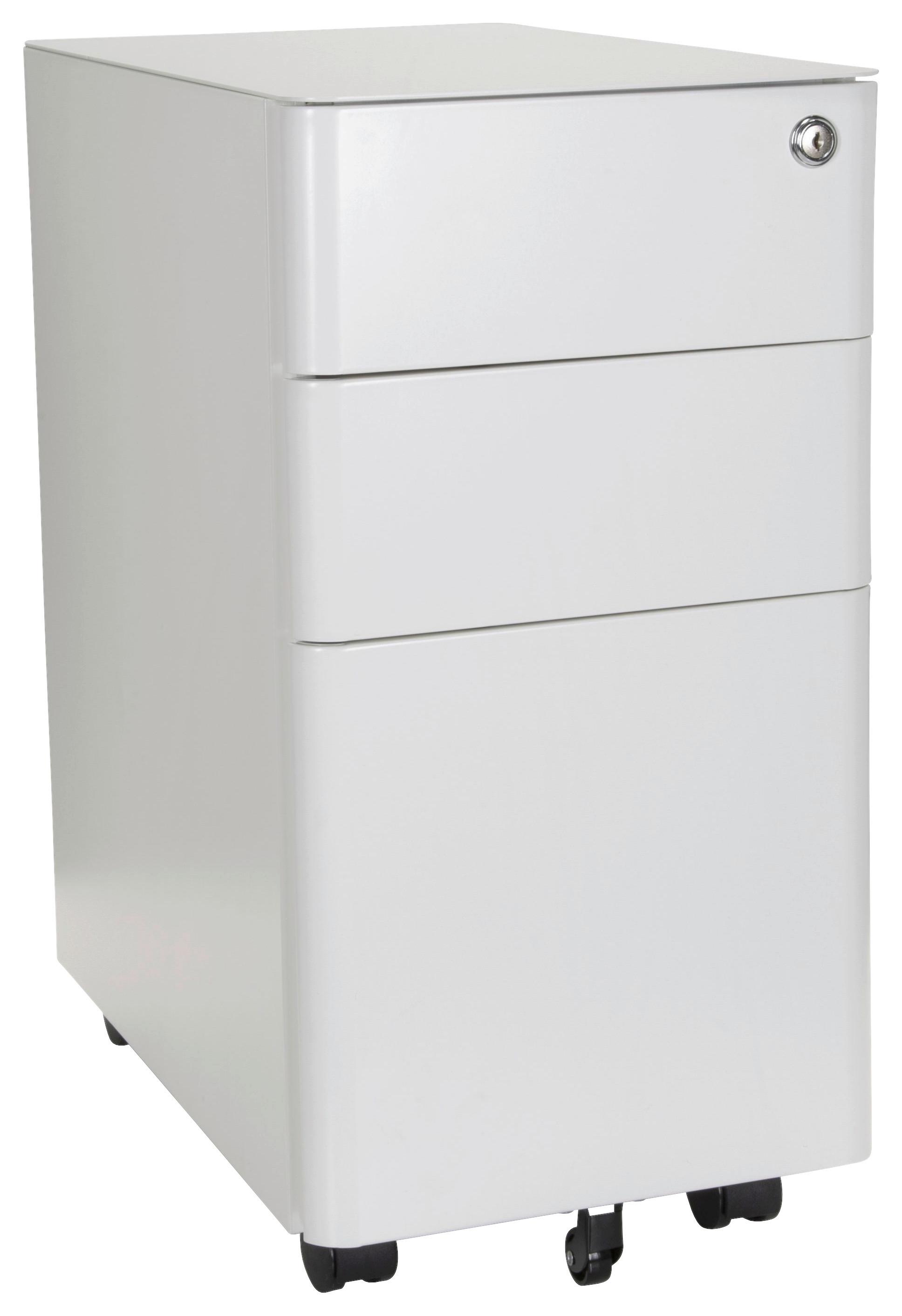 Rollcontainer Color I Weiß