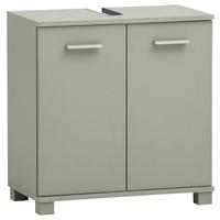 WASCHBECKENUNTERSCHRANK Mono Grün B: 59,8cm - Grün, MODERN, Holzwerkstoff (59,8/62,4/32,6cm) - MID.YOU