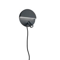 Led-wandleuchte 222370232 Mario - Schwarz, KONVENTIONELL, Metall (16cm) - Trio Leuchten