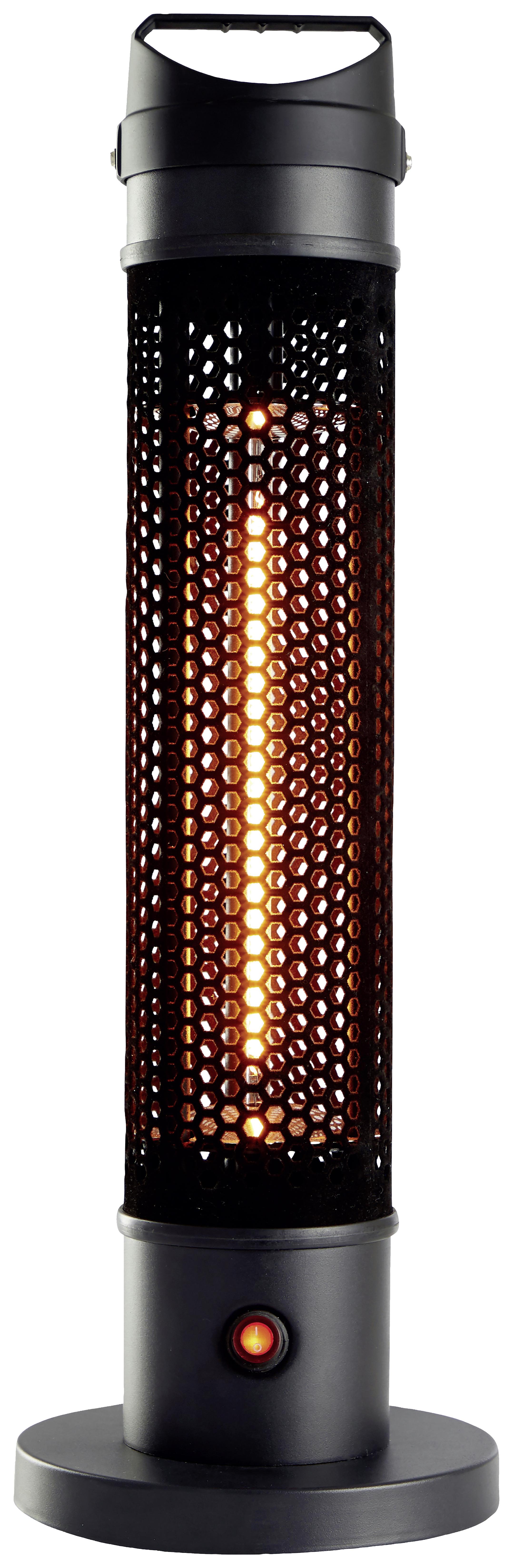 Terasový Zářič Alpina Carbon 800w - Moderní, plast (20/61cm) - Alpina 5849