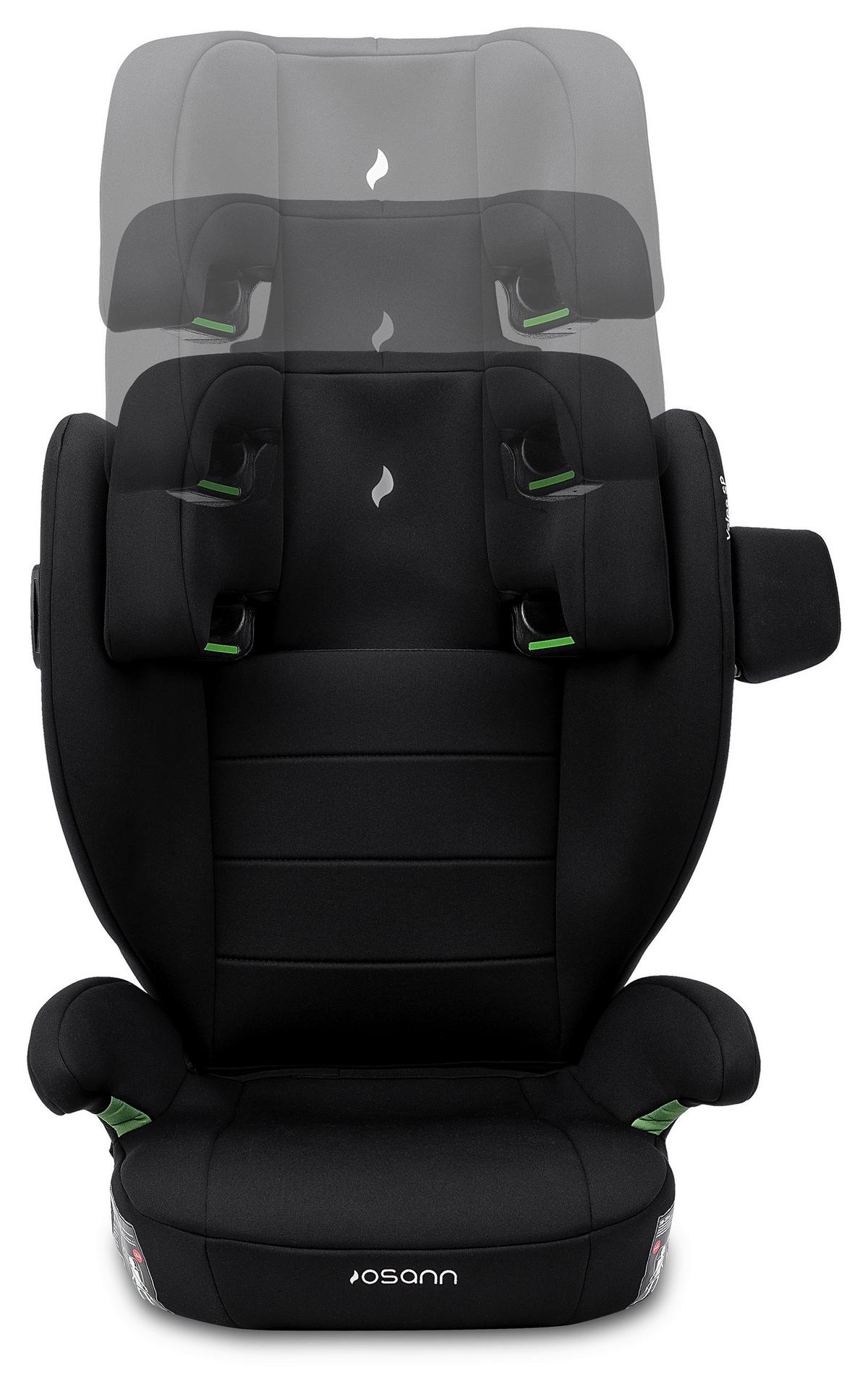 Kinderautositz Volpo Sp - Schwarz, Basics, Kunststoff (43/77/37cm) - Osann