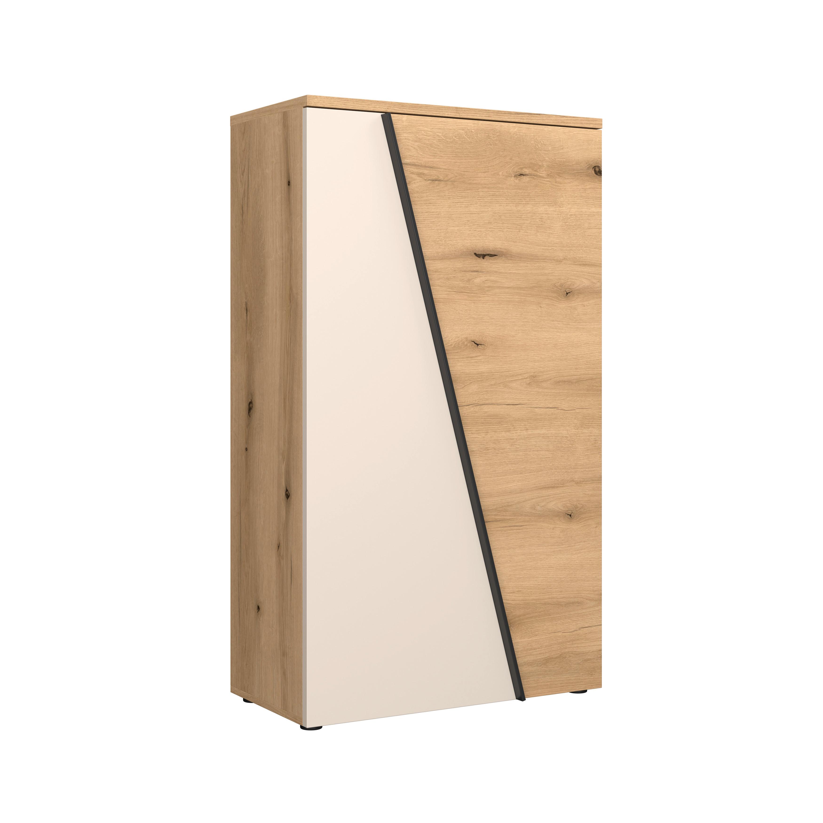 Highboard Venedig NEW Eichefarben/Kaschmir B: 77 cm