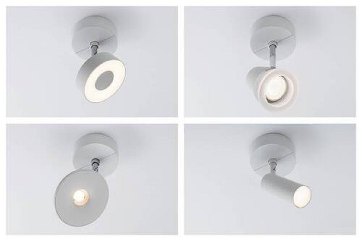Schienensystem Urail Strahler Aufhängung 96821 in Weiß - Weiß, Basics, Kunststoff (10/3,55cm) - Paulmann