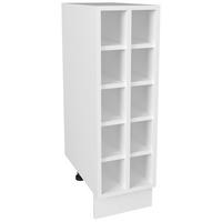 Kuchyňská spodní skřiňka ESILO bílá 25 - bílá, Design, kompozitní dřevo (25/82/44cm) - MID.YOU