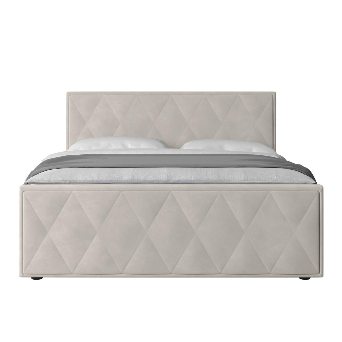 Boxspringbett mit Bettkasten Porto 180x200 cm Weiß - Schwarz/Weiß, MODERN, Karton/Holzwerkstoff (180/200cm) - MID.YOU