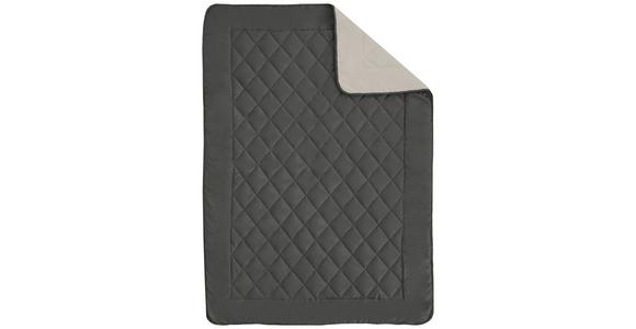 Steppdecke Annika Leicht 140x200 Cm - Taupe/Grau, MODERN, Textil (140/200cm) - Luca Bessoni
