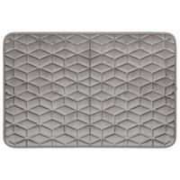 Koupelnová předložka Conny, 40/60cm, šedá - šedá, Konvenční, textil (40/60cm) - Modern Living