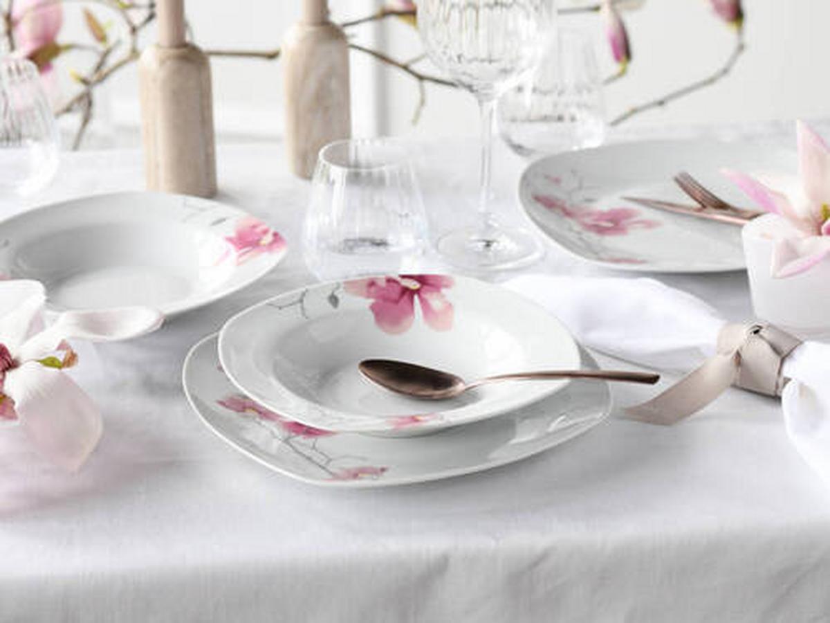 Jídelní souprava 20194 - bílá, Trend, keramika - Creatable