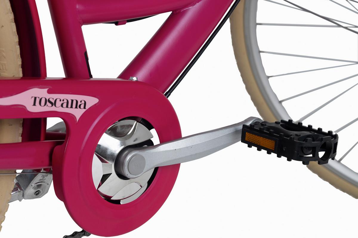 Damenfahrrad 28 '' DaCapo Toscana rosa - Pink, Basics, Metall (25/140/60cm)