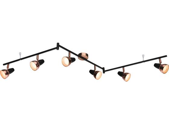 LED-Spotleuchte Dilara - Schwarz/Kupferfarben, MODERN, Kunststoff/Metall (150/42/16,5cm) LED-Spotleuchte Dilara - Schwarz/Kupferfarben, MODERN, Kunststoff/Metall (150/42/16,5cm)