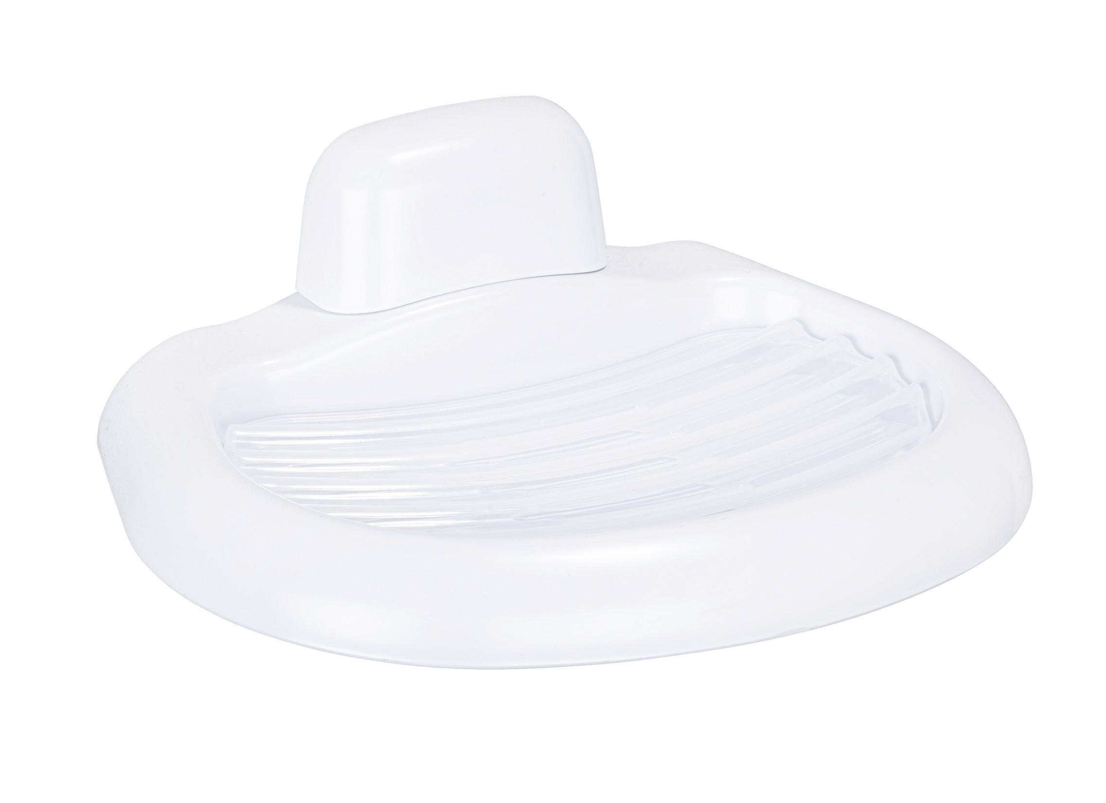 Seifenschale Pure 17942100 - Weiß, KONVENTIONELL, Kunststoff (17/5,5/12cm) - Wenko