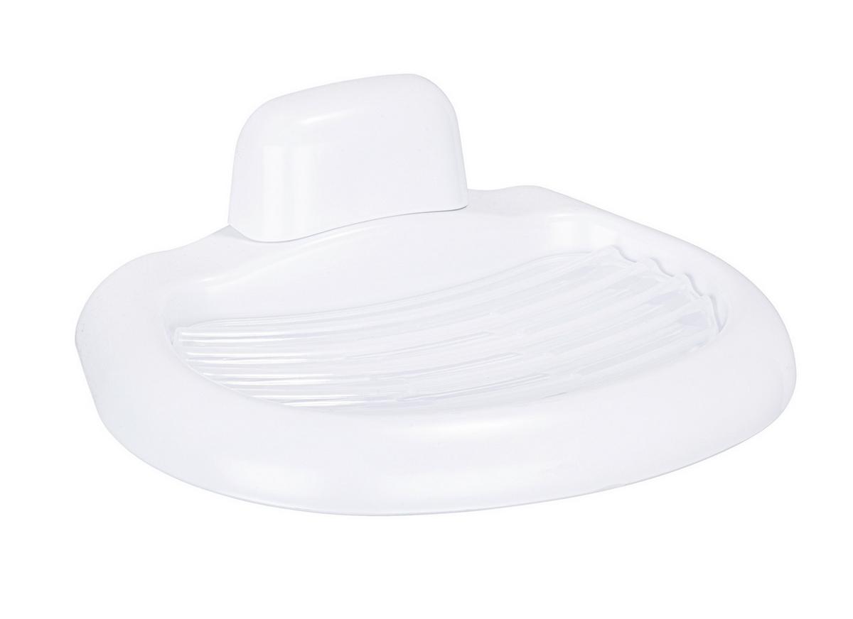 Seifenschale Pure 17942100 - Weiß, KONVENTIONELL, Kunststoff (17/5,5/12cm) - Wenko