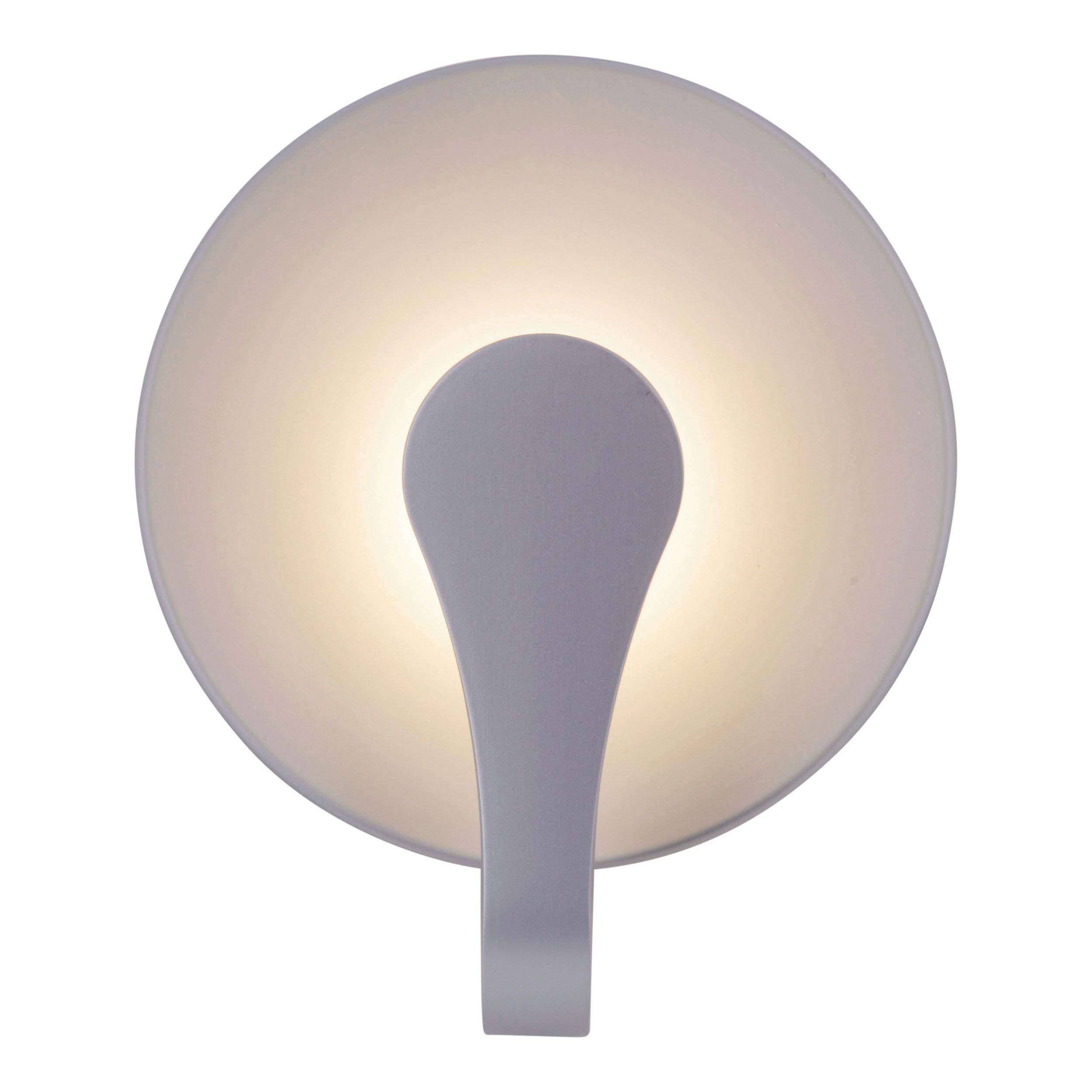 LED-Wandleuchte Stan, Warmweiß, Rund