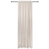 Vorhang für Stange & Schiene Pauline 140x245 cm Silber - Silberfarben, MODERN, Textil (140/245cm) - Luca Bessoni
