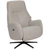 Relaxsessel Snooze Beige B: 77 Cm - Beige/Schwarz, Design, Holz/Textil (77/112/86cm) - Livetastic