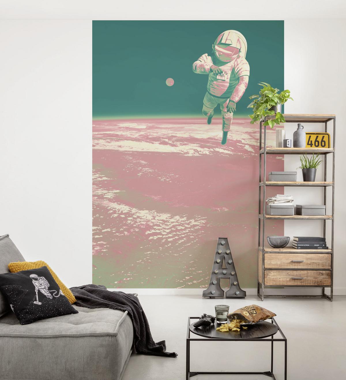 Fototapete Spacewalk - Multicolor, Trend, Papier (200/280cm)