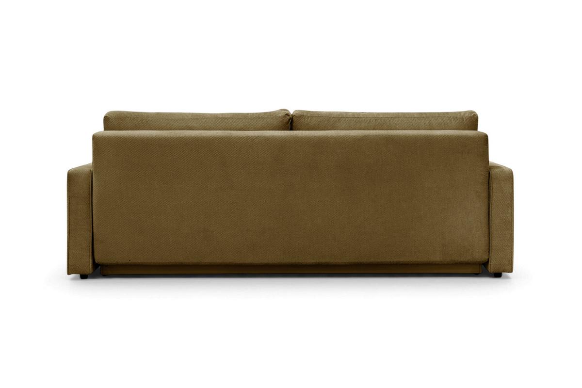 Rozkladacia pohovka NERA, olivovozelená ženilka - olivovozelená, Modern, textil/plast (232/90/100cm)