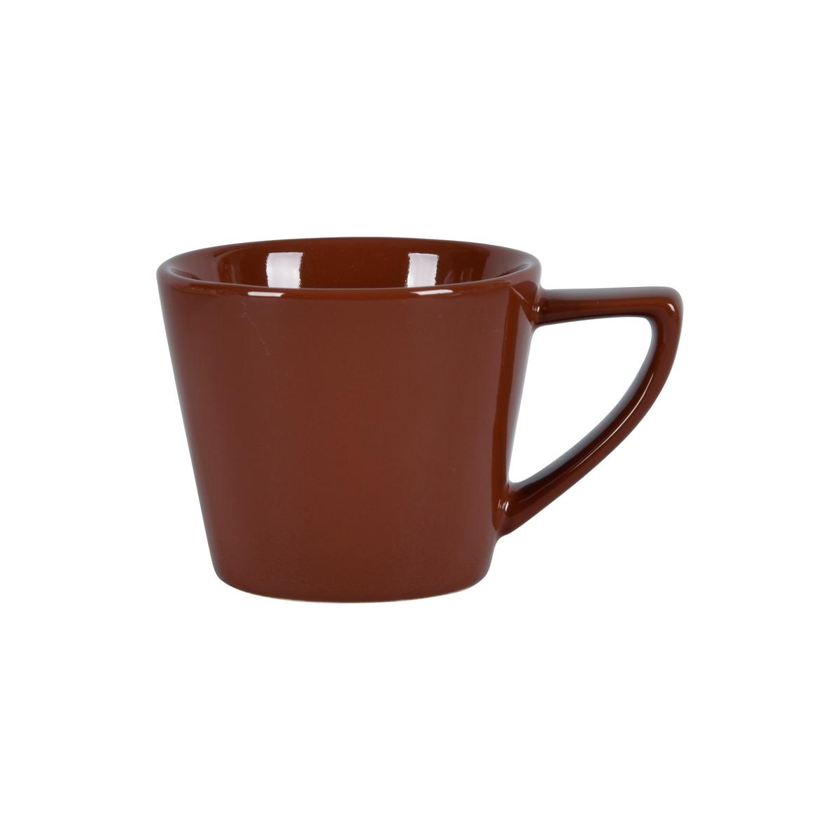 Espressotasse Steinzeug 100 ml Rotbraun Mantenga - Rotbraun, MODERN, Keramik (9,2/6,6/5,6cm) - James Wood