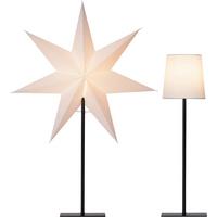 Tischleuchte Weiß/Schwarz H: 76 cm - Basics (55/16/76cm) - Eglo