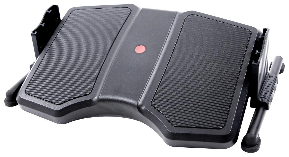 Fußstütze Podi Ii - Schwarz, Basics, Kunststoff/Metall (49/24/30cm) - MID.YOU